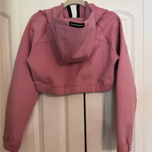 Alphalete Full Zip Crop Jacket - Picture 2 of 3